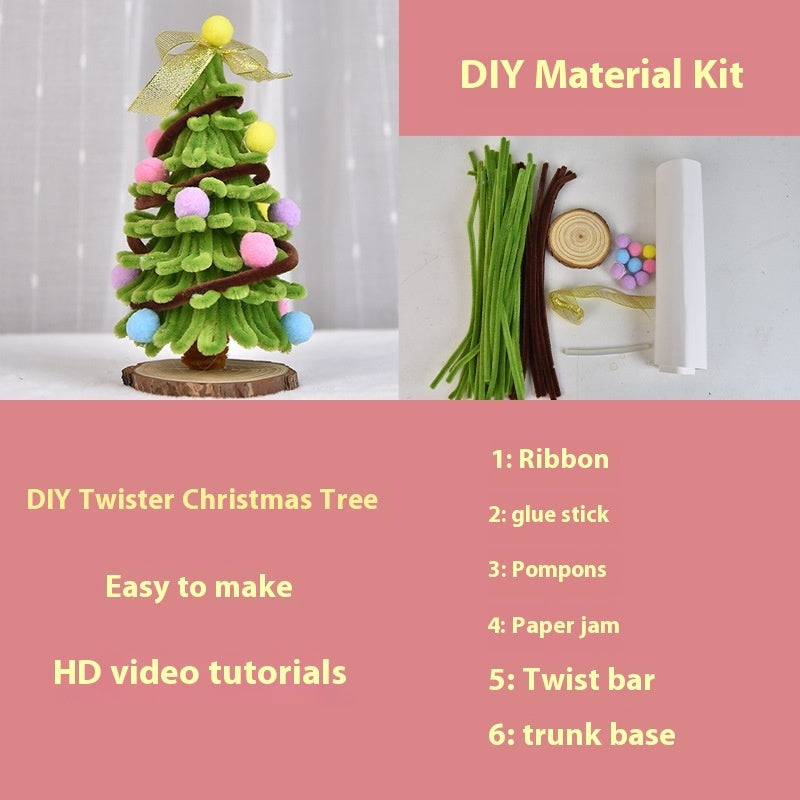 Mini Christmas Tree Diy Material Package